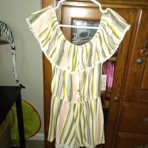 Derek Heart baby doll romper